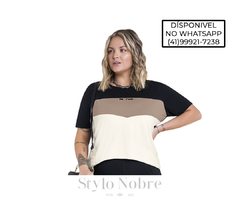 T-shirt Feminina Plus Size