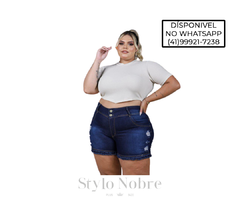 Shorts Feminino Plus Size
