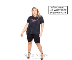 T-shirt Feminina Plus Size