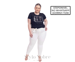 T-shirt Feminina Plus Size