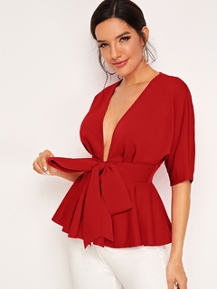Blusa Amalia Rojo - tienda online