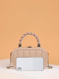 Clutch Milan Camel - tienda online