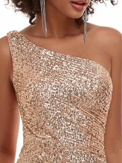 Vestido Angelina Rose Gold - tienda online