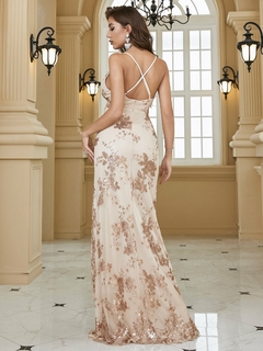 Vestido Celine Dorado - comprar online