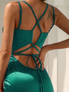 Vestido Berlín Verde - comprar online