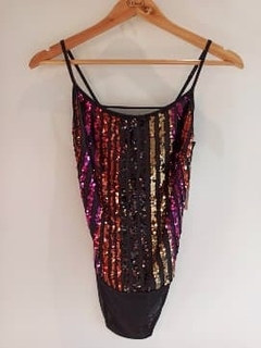 body con lentejuelas - comprar online