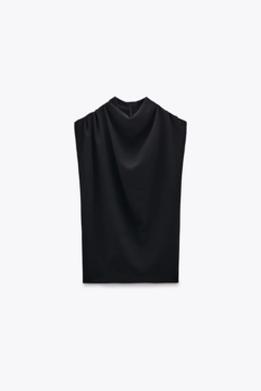 Blusa Neck negra - tienda online