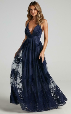 Vestido Hailey Azul - comprar online
