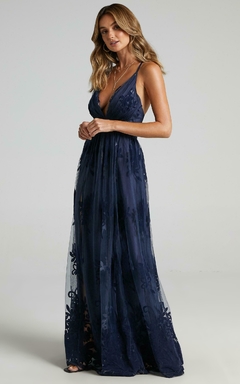 Vestido Hailey Azul - MarF - Vestidos de Novia y Zapatos a Medida, Novias, 15 años, Fiesta y Eventos