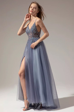 Vestido Princess Azul pre-order - MarF - Vestidos de Novia y Zapatos a Medida, Novias, 15 años, Fiesta y Eventos