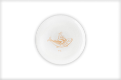Prato de cerâmica M - Coleção Alex Cerveny - Taças e louças assinadas Massa Branca 