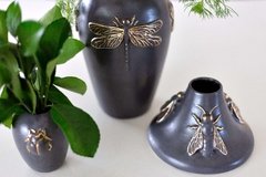 Vaso de cerâmica 3 joaninhas - Coleção Joana Stickel - loja online