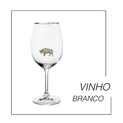 Taça de vinho branco ou água - Coleção Animais da Sorte - Joana Stickel - comprar online