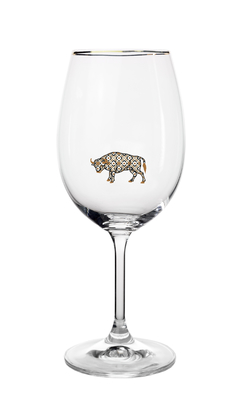 Taça de vinho branco ou água - Coleção Animais da Sorte - Joana Stickel - loja online