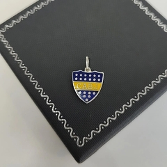 Escudo Boca plata 925.