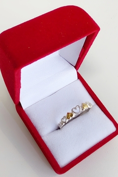 Anillo plata y oro - comprar online