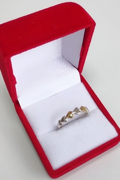 Anillo plata y oro - comprar online