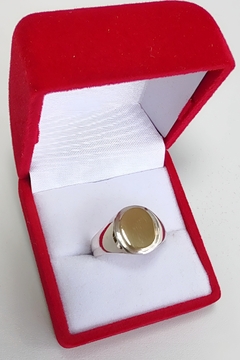 Anillo plata y oro - comprar online