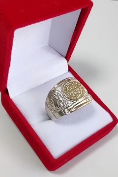 Anillo plata y oro - comprar online