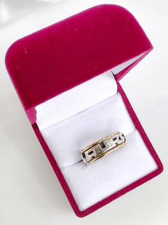 Anillo plata y oro - comprar online