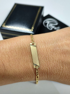 Pulsera identidad oro 18kts - comprar online