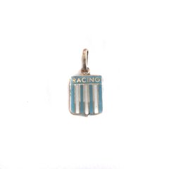 Escudo Racing plata 925