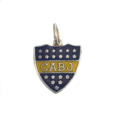 Escudo Boca plata 925.