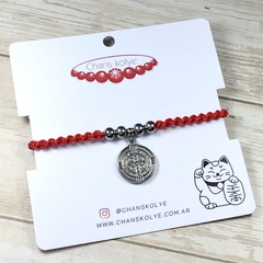 Pulsera roja San Benito