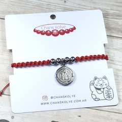 Pulsera roja San Benito - comprar online