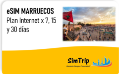 ESIM (SIM VIRTUAL) INTERNET MARRUECOS - Planes desde 1GB a 3GB