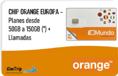 SIM EUROPA ORANGE - Hasta 150GB de Internet + Llamadas en España