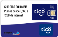 CHIP TIGO COLOMBIA - Planes desde 1,5GB a 12GB de Internet + LLamadas Ilimitadas