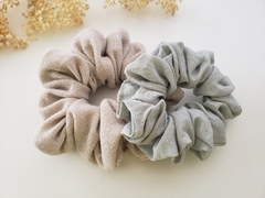 Set scrunchies gold