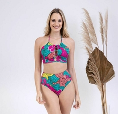 Top Cropped Frente Única ou Calça Sofia - Soulrio Fashion Beach