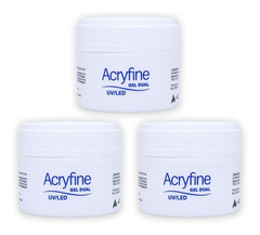 Acryfine Gel x 5 colores - Uñas Esculpidas X30gr.