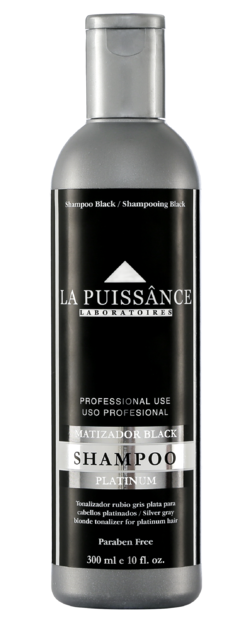 LA PUISSANCE SHAMPOO MATIZADOR BLACK X 300 ML - BLANCOS / GRISES