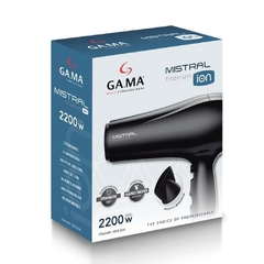 GAMA SECADOR MISTRAL CERAMIC ION NEGRO 2200W