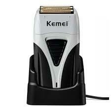 KEMEI Afeitadora Shaver c/base Modelo 3383 - Barbería / Peluquería