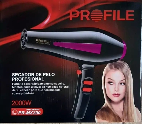 PROFILE SECADOR DOMESTICO 2000W - 6 MESES GARANTIA