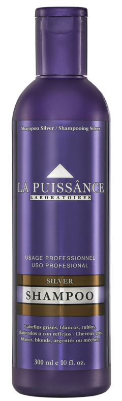 LA PUISSANCE SHAMPOO MATIZADOR SILVER X 300 ML - RUBIOS/REFLEJOS