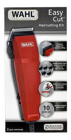 Wahl Maquina EASY CUT RED 10 Piezas