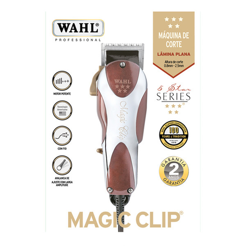 Wahl Magic Clip eléctrica Fade 220v - BRASIL