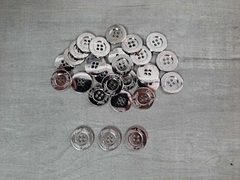 Boton de metal med 28 ( 18 mm ) ( art 3742 ) color a eleccion - X 1000 unid - con logo - comprar online