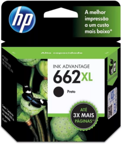 CART HP 662 XL PRETO (CZ105AB) - loja online