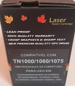 TONER COMPATÍVEL BROTHER TN1000 1060 1075 1K - PREMIUM