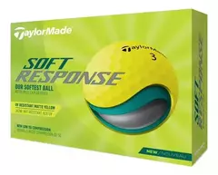 PELOTAS TAYLORMADE SOFT RESPONSE AMARILLAS x12