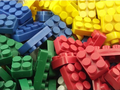 MULTIBLOCOS ( MODELO LEGO ) COM 1000 PÇAS - comprar online