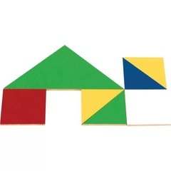 Jogo tangram 35 peças - comprar online