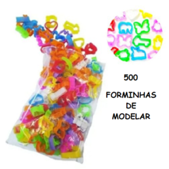 Forminhas De Massinha De Modelar Molde C/500 Unidades