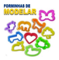 Forminhas De Massinha De Modelar Molde C/200 Unidades - loja online